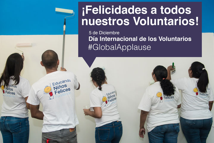 ¡Viva voluntarios!