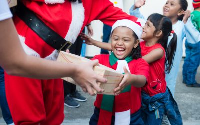 Sonrisas para celebrar la navidad